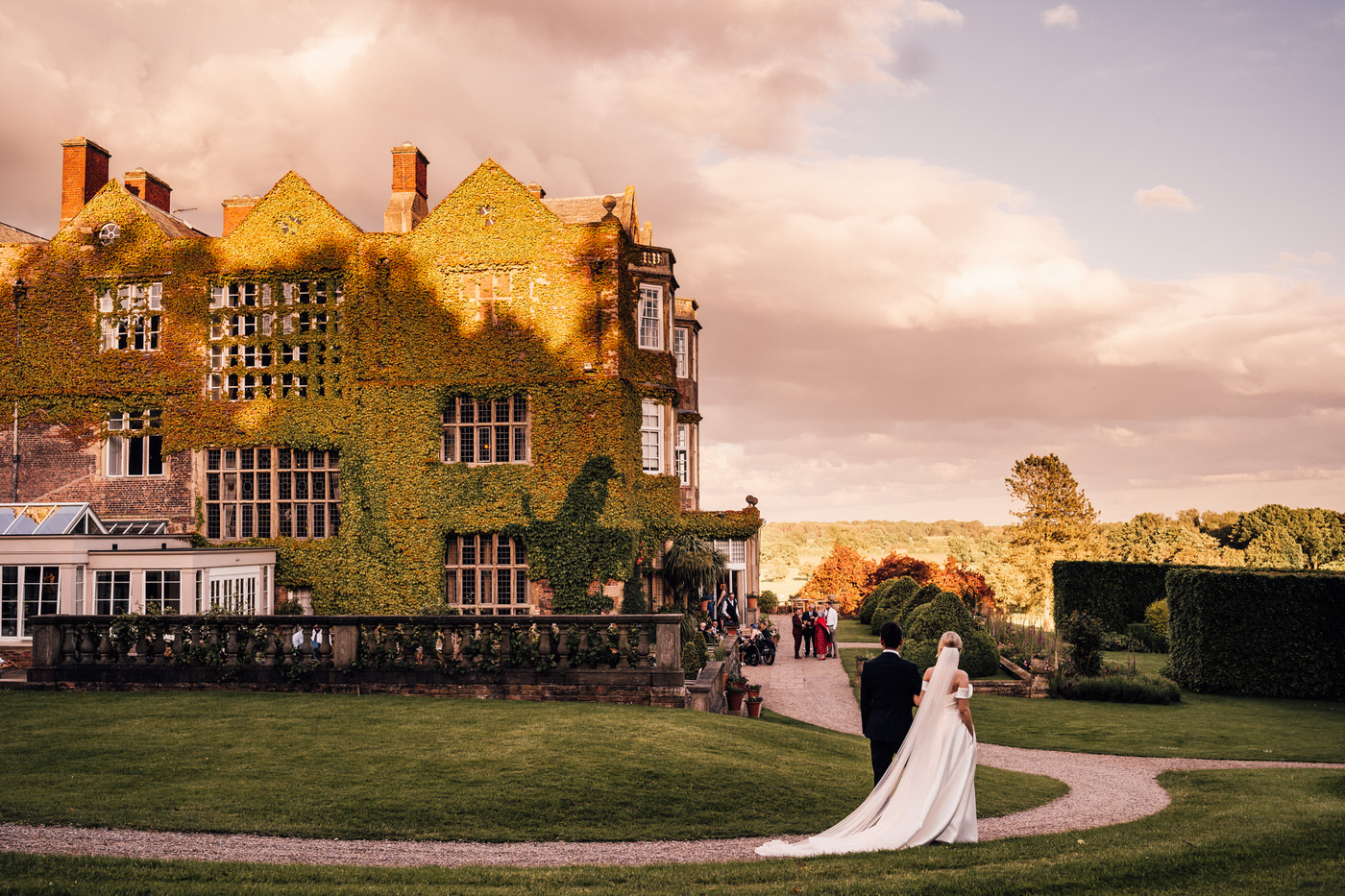 goldsborough Hall Wedding view