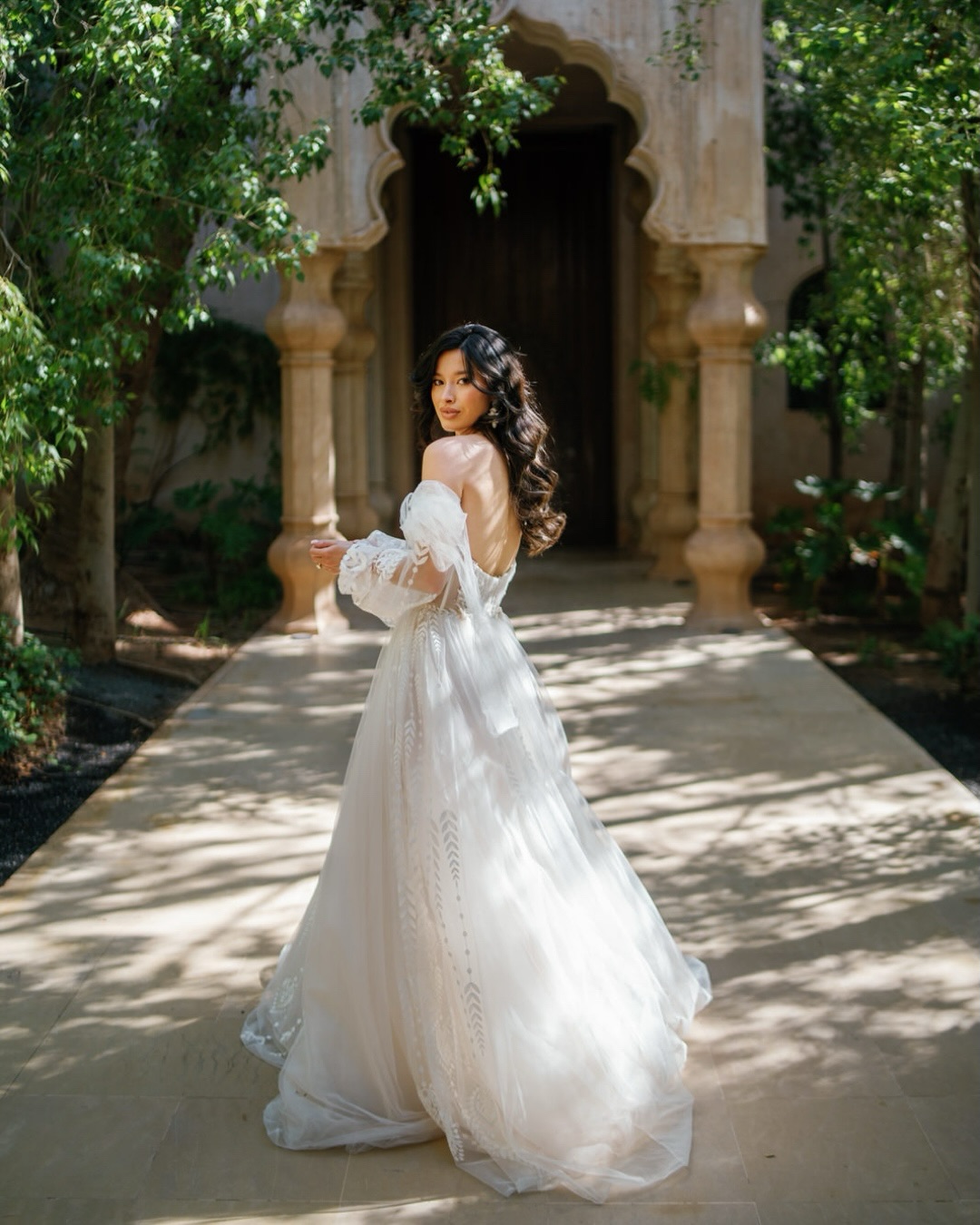 A destination wedding editorial at Palais Namaskar.
 Designed to explore bridal preparation and a first look through a considered, fashion-led lens; focusing on beautiful details, refined styling, and quiet moments of connection.From stationery to silhouette, every element was photographed with intention, creating imagery that feels modern, elegant, and timeless. An editorial approach to destination wedding storytelling, wherever in Europe your celebration takes place.Photographer @joelskinglephotography
Host @rebeccacarpenterphotography
Workshop @therceducation
Sponsor @aftershootco
Planning @partymaroc_marrakech @laperlevents_marrakech
Hair & Makeup @leighirvinghairandmakeup @sproteam
Stationery @inkandpaper_ldn
Florals @thebloomroom.marrakech
Decor @laperlevents_marrakech @partymaroc_marrakech @chabichicmorocco
Furniture @maison.klarabelle
Cake @artsucrebymounia
Venue @palais.namaskar
Models @_nomad_couple
Dress Aspen by Rish @rish_bridal @jeanjacksoncouture
Earrings @moon_and_sixpence_Destination wedding editorial Luxury destination weddings Europe Editorial wedding photography abroad Bridal details and styling Timeless destination wedding inspiration