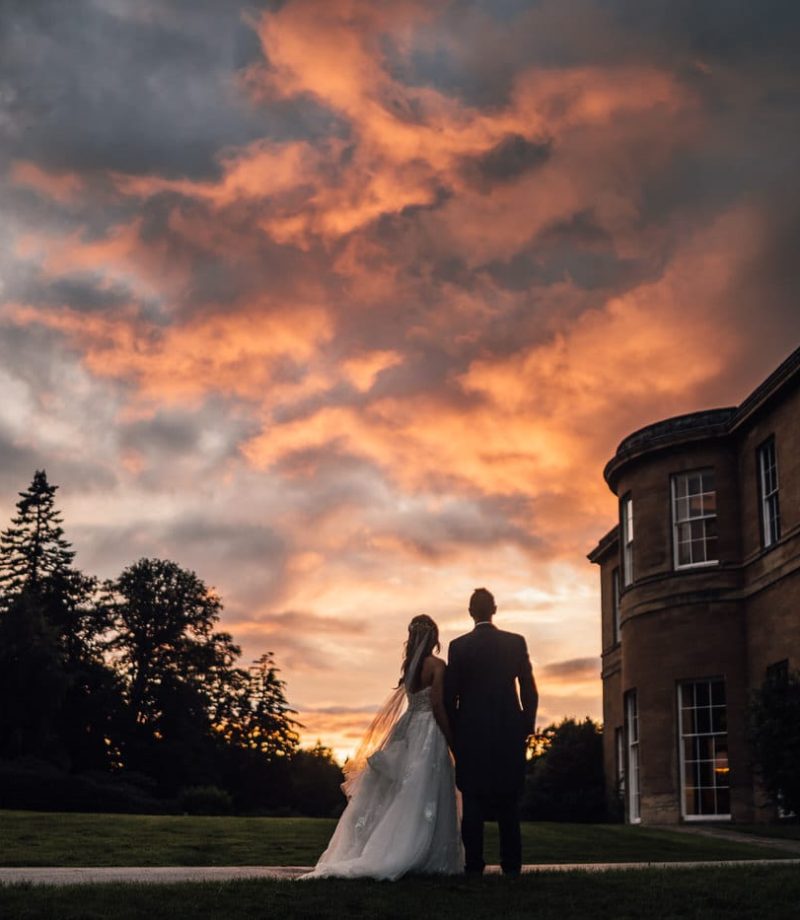 sunset at rudding park
